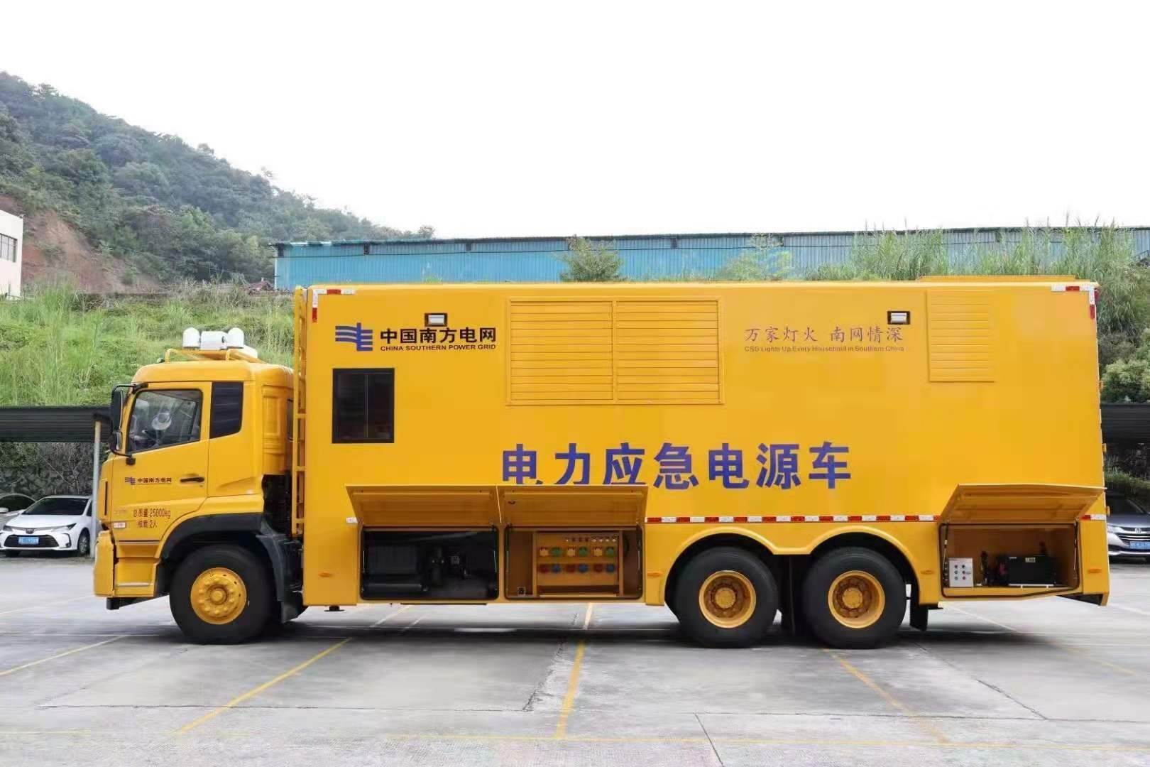 海原安康大型柴油发电机发电车UPS电源出租租赁